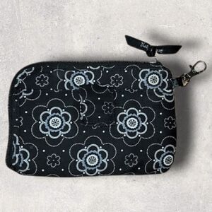 THIRTY-ONE BLACK AND WHITE FLORAL WALLET